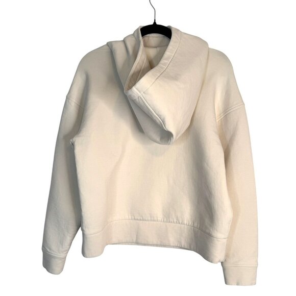 Banana Republic Size Medium Womens Cream Hoodie Cotton/Polyester Blend - Picture 5 of 12